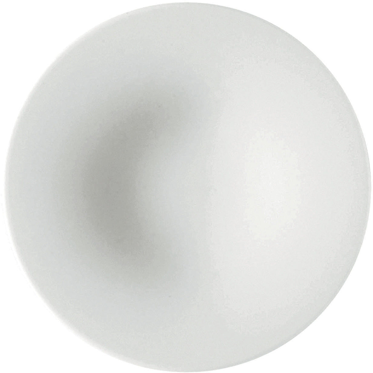 Alessi Ku espresso schotel, wit servies, diameter 12 cm, ontwerp Toyo Ito