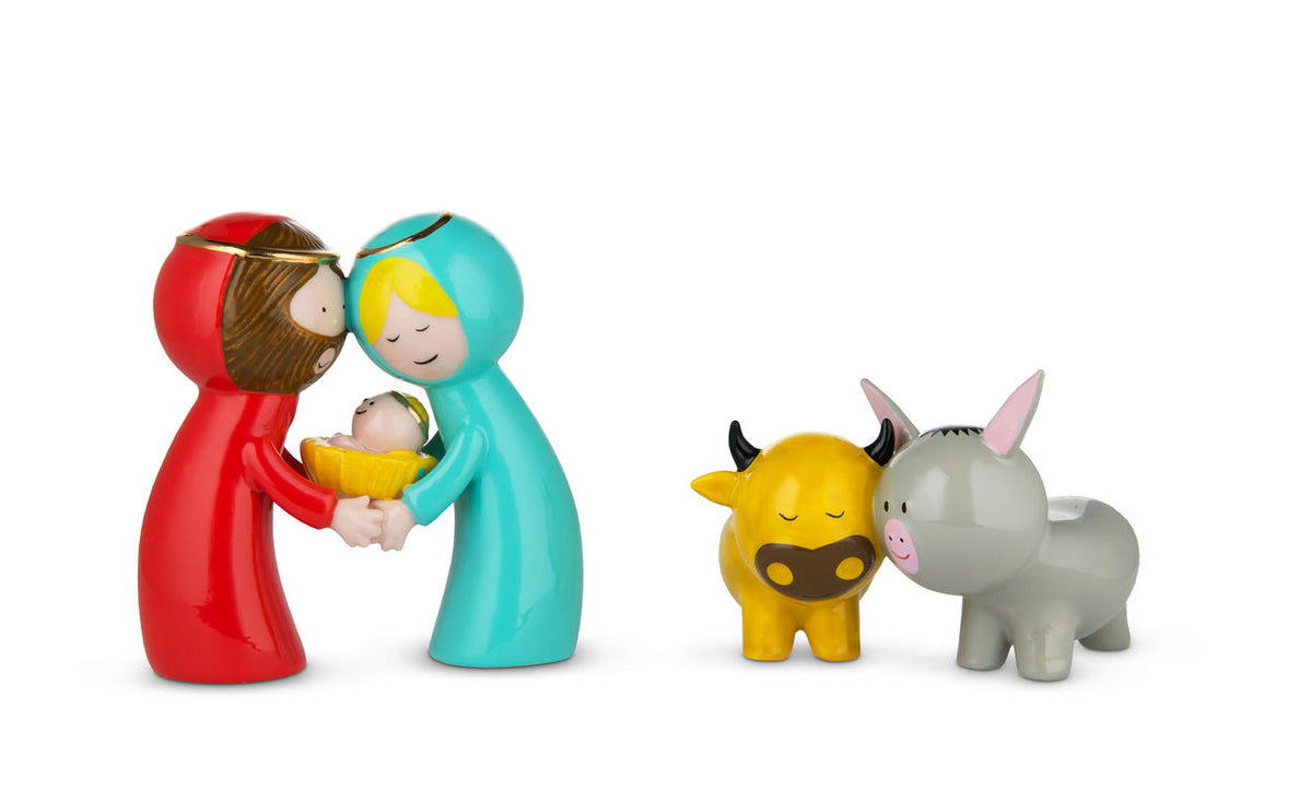 Alessi Happy Eternity spare set Christmas figurines, two figurine groups, last items