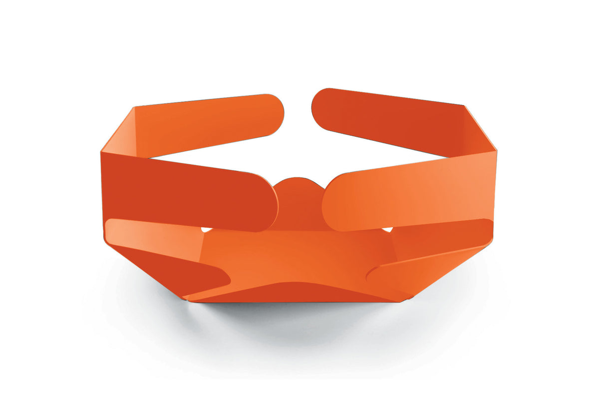 Alessi CELATA fruitschaal van Giulio Iacchetti, in oranje