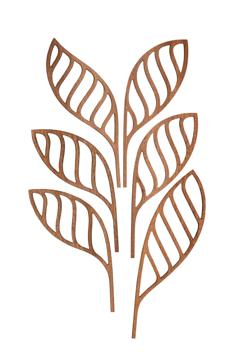 Shhh scented leaves by Alessi, design Marcel Wanders, spare mahogany leaves