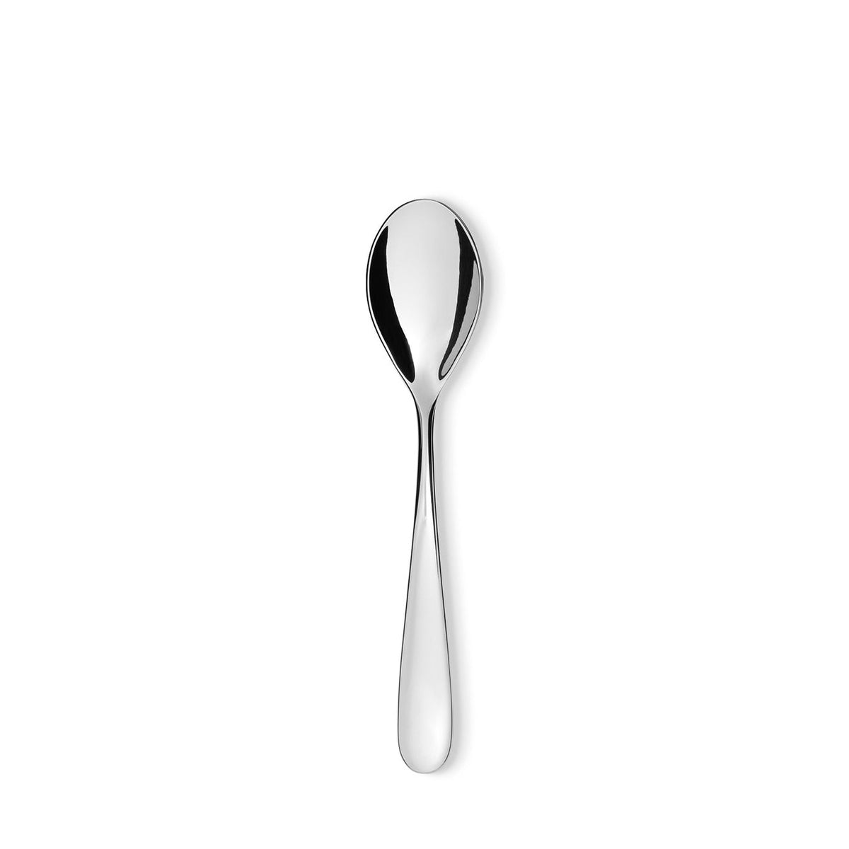 Alessi Nuovo Milano lepel, roestvrij staal, ontwerp Ettore Sottsass