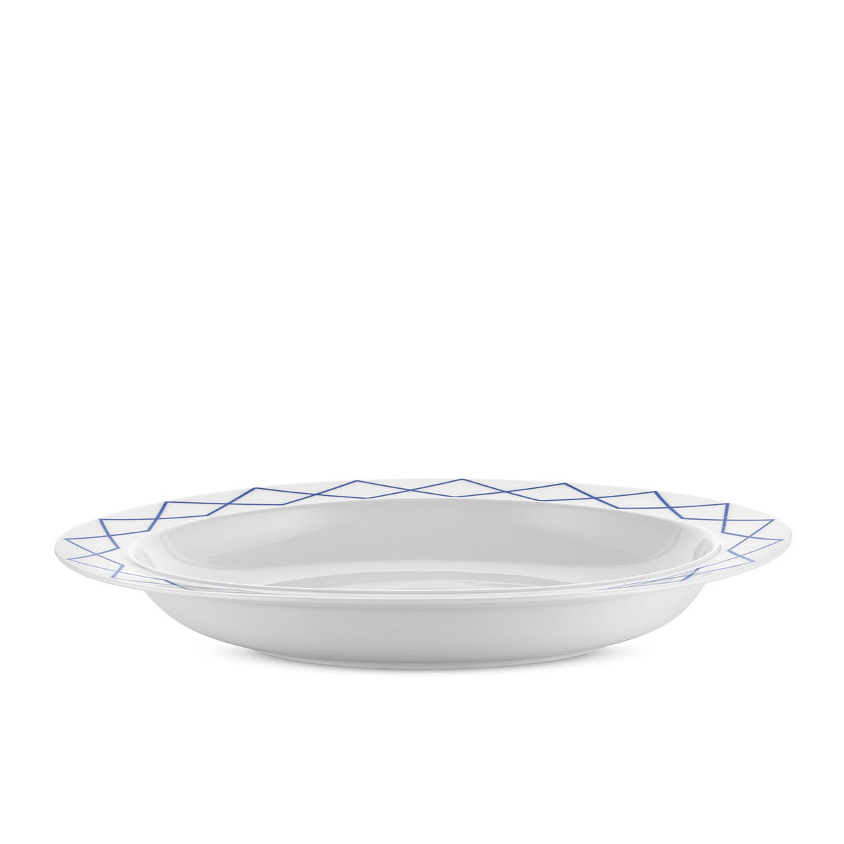 Alessi Ovale schaal 38 cm My Beautiful China ES22/22 38