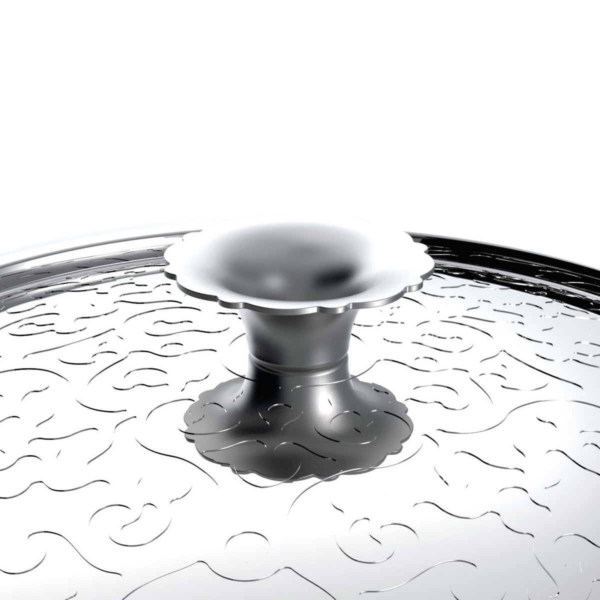 Alessi Deksel 24 cm Dressed MW200/24, detail