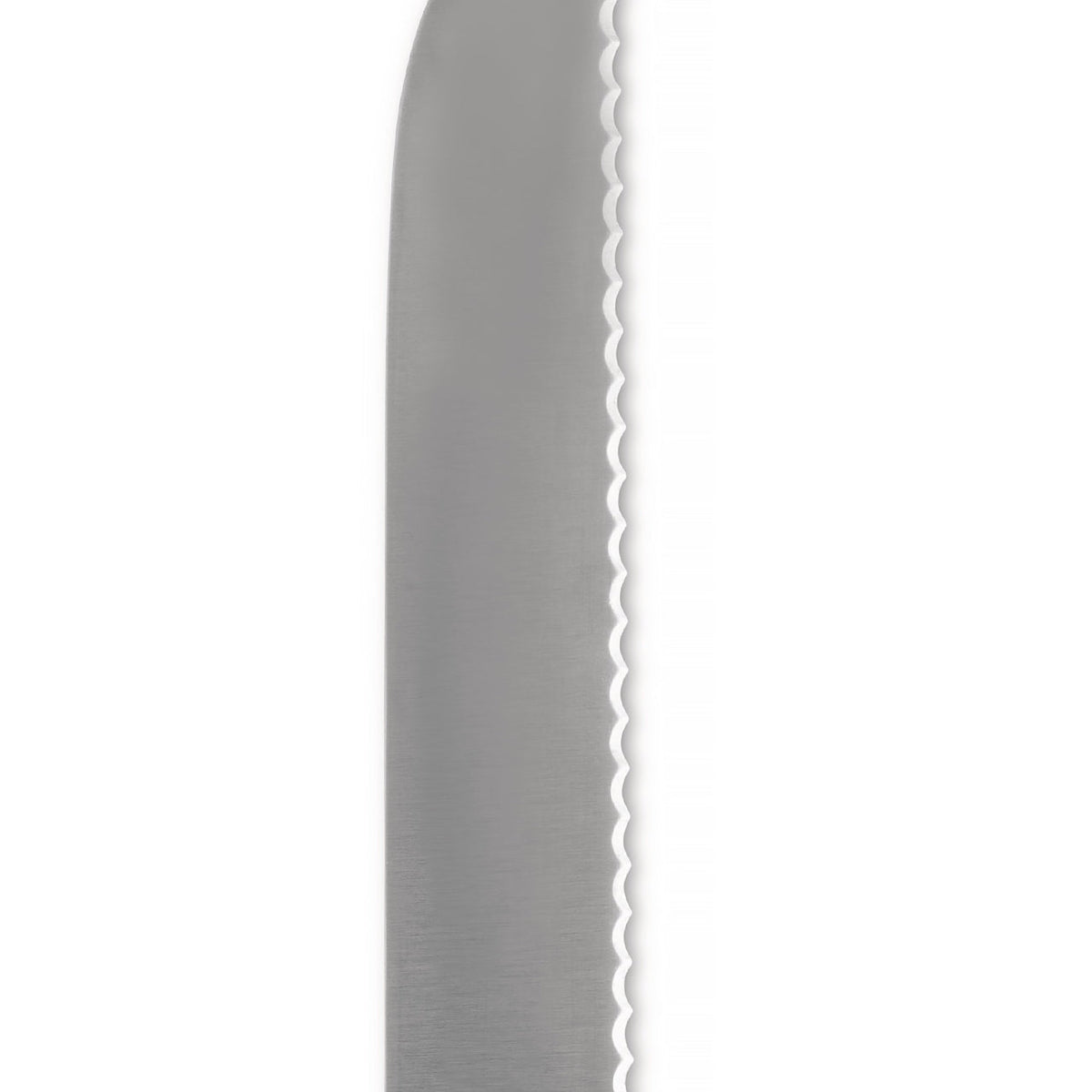 Alessi Mami broodmes van Stefano Giovannoni, mat geborsteld roestvrij staal, andere kant
