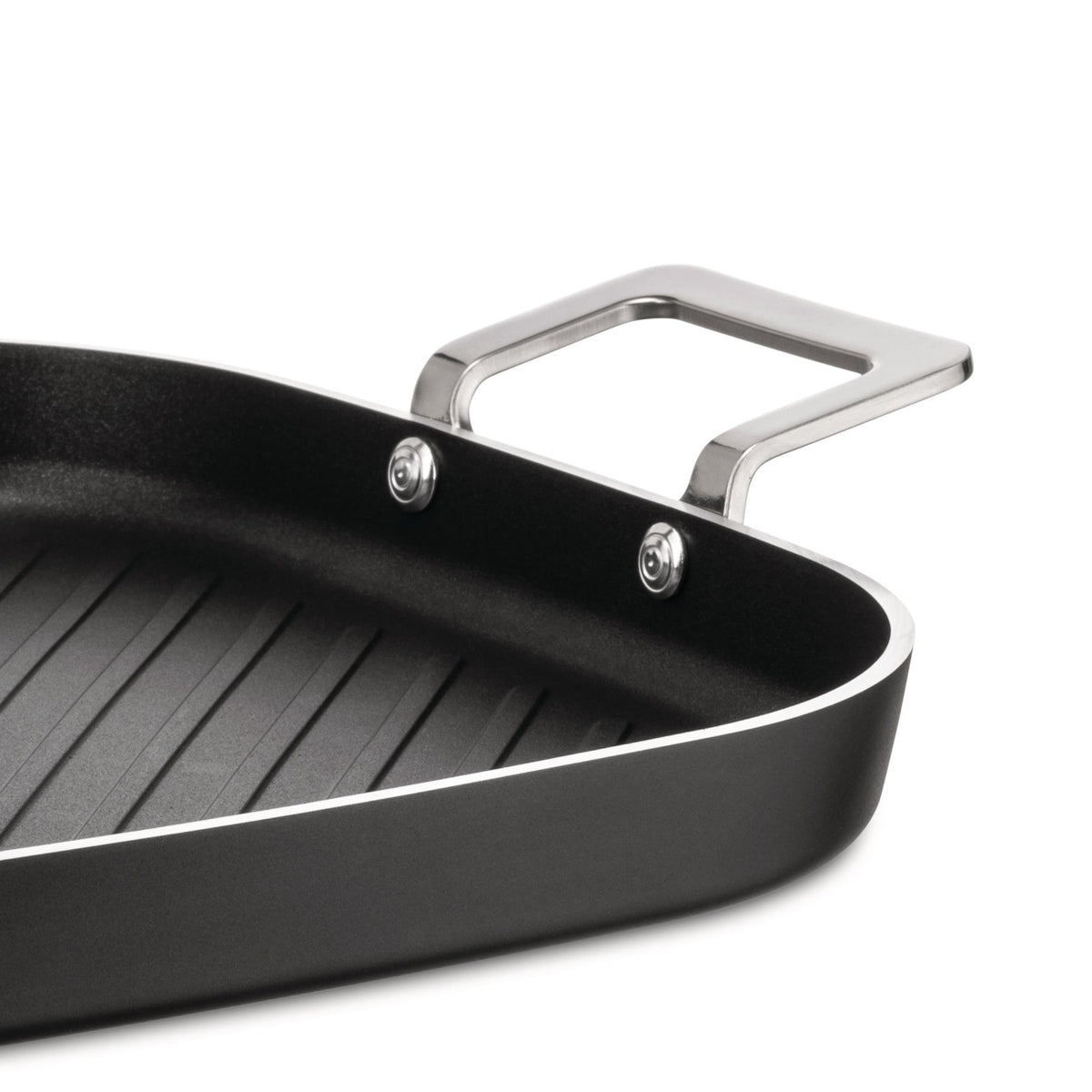 Alessi Grillpan antiaanbak Pots&Pans JM304 B, detail