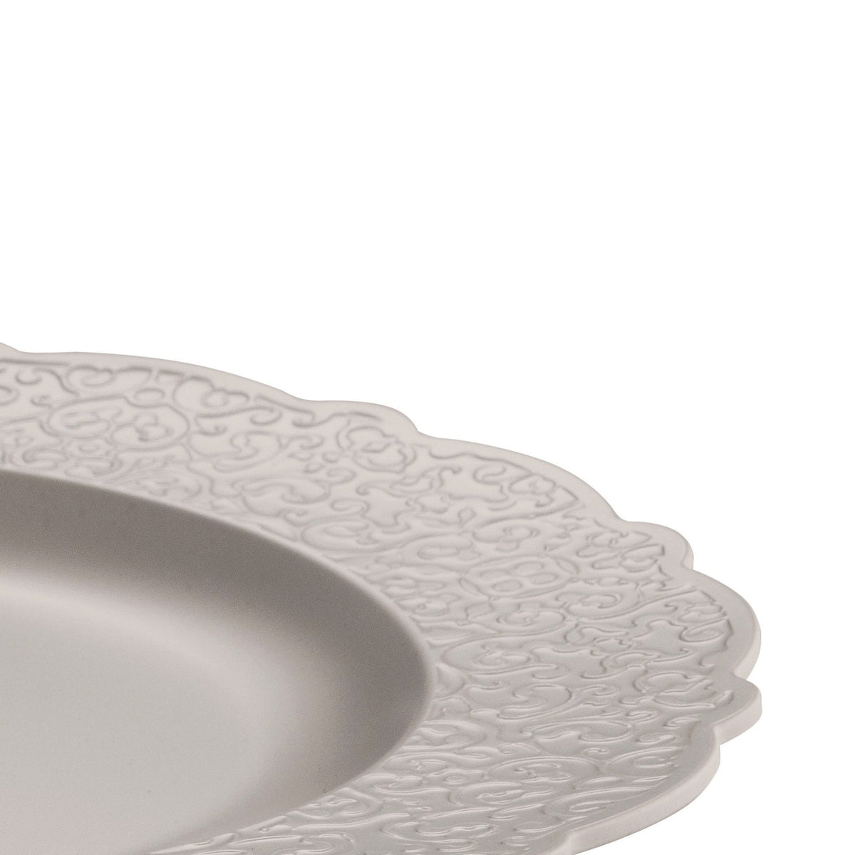 Alessi Dinerbord Dressed en plein air MW72/1WG, detail