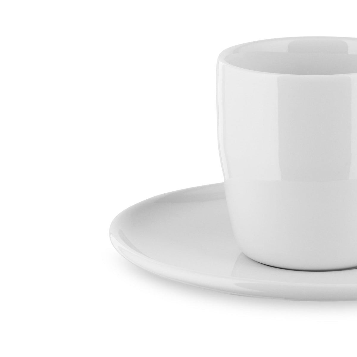 Alessi Mokkakopje met schotel Itsumo NF07/76S, detail
