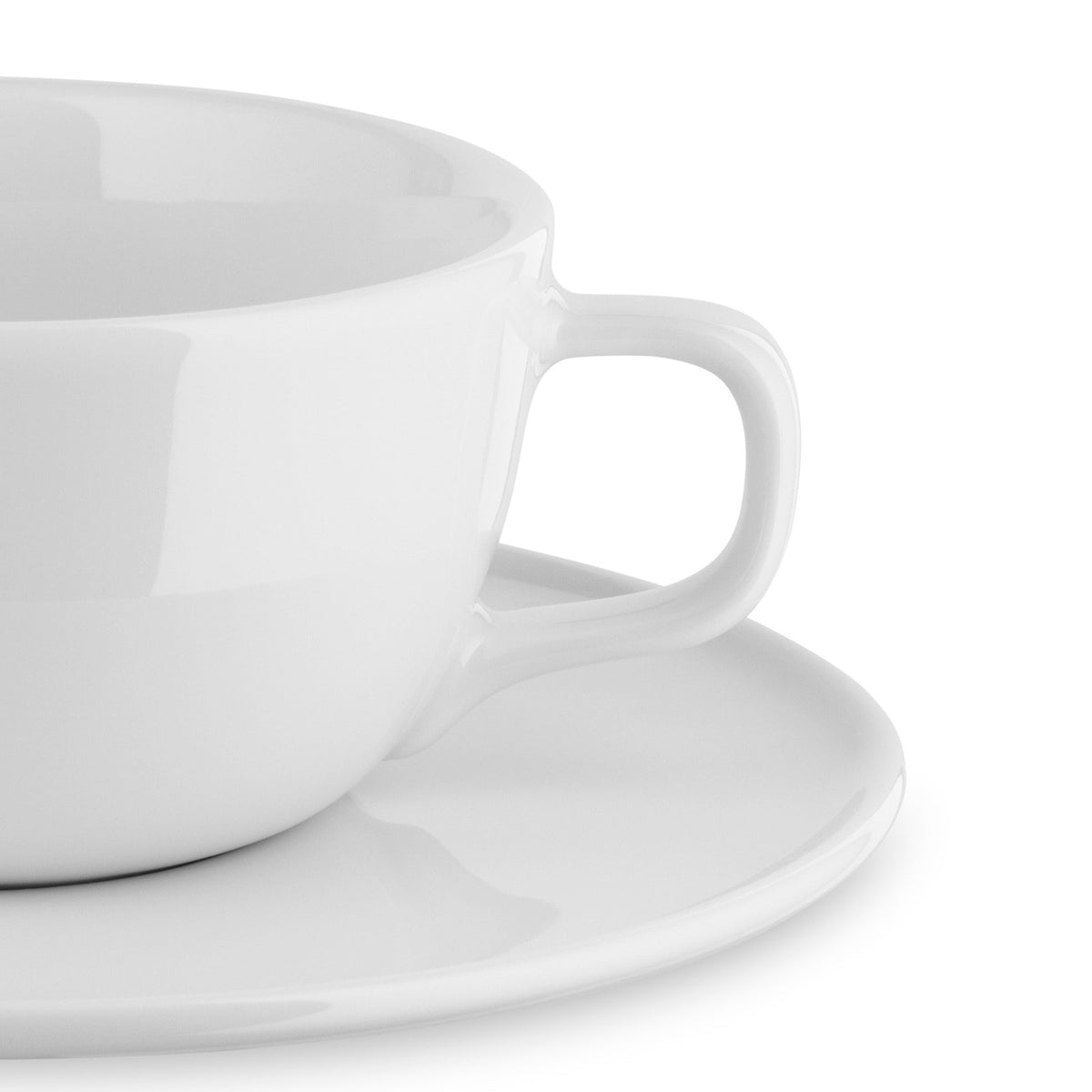 Alessi Theekop met schotel Itsumo NF07/78S, detail