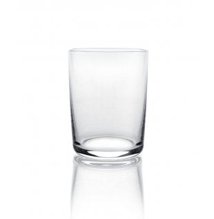 Alessi witte wijn glas uit de Glass Family serie, Jasper Morrison