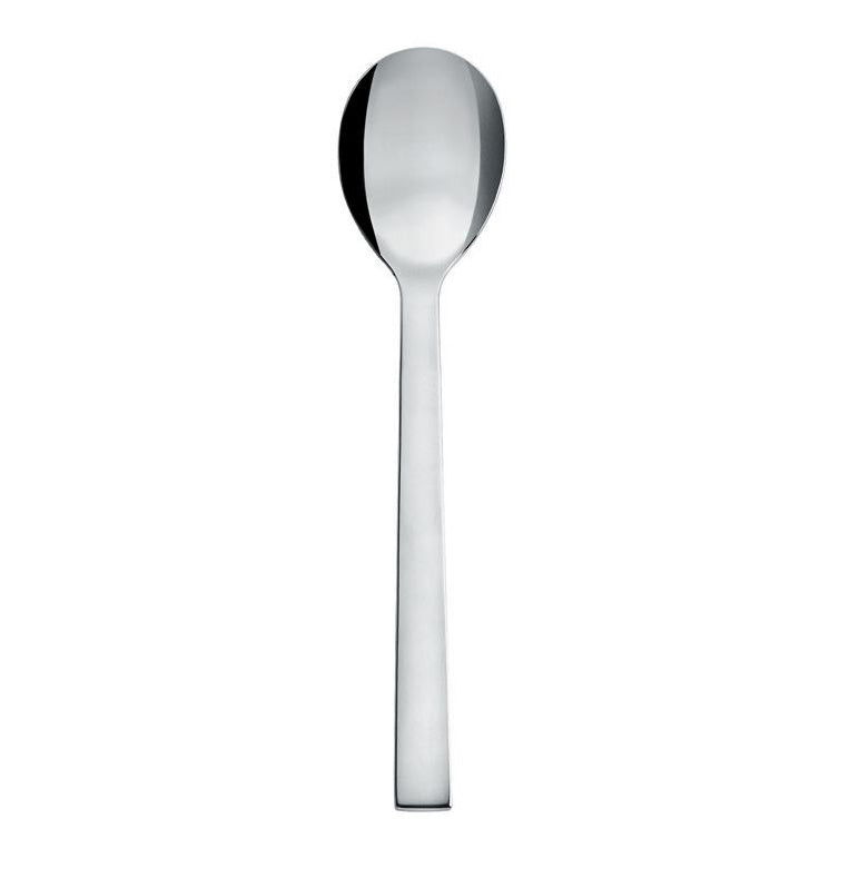 Alessi Santiago dessert spoon, stainless steel, design David Chipperfield