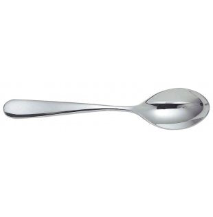 Alessi Nuovo Milano table spoon, polished stainless steel, design Ettore Sottsass
