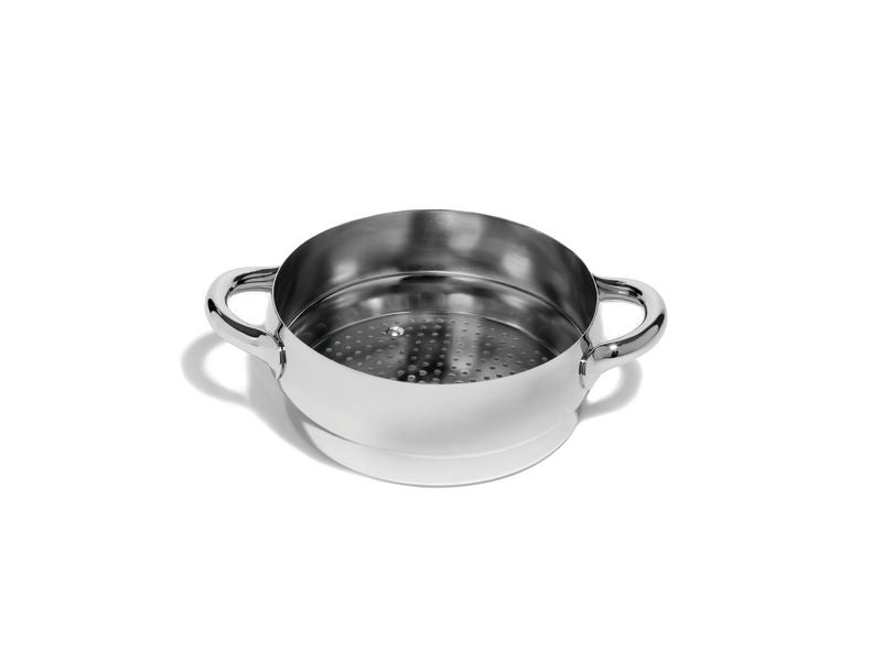 Alessi Mami stoom mand, inzet voor pannen, diameter 24 cm, roestvrij staal