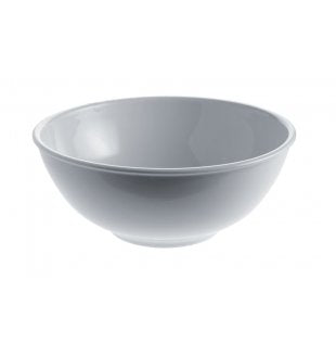 Alessi Platebowlcup kom als serveerschaal voor salade, wit, 21 cm