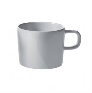Alessi Platebowlcup espressokopje van Jasper Morrison, grijs, diameter 6 cm