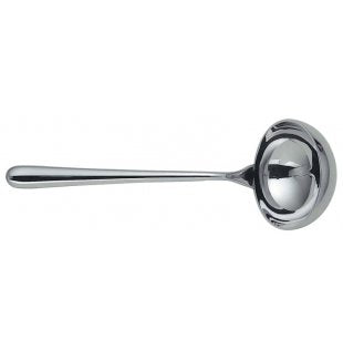 Alessi Caccia sauslepel in gepolijst roestvrij staal, 19 cm
