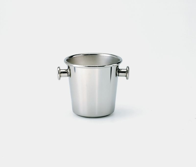 Alessi ijsemmer met handgrepen, roestvrij staal, diameter 14,5 cm