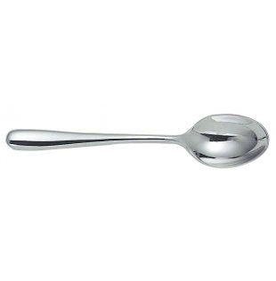 Alessi Caccia toetjeslepel in glanzend RVS