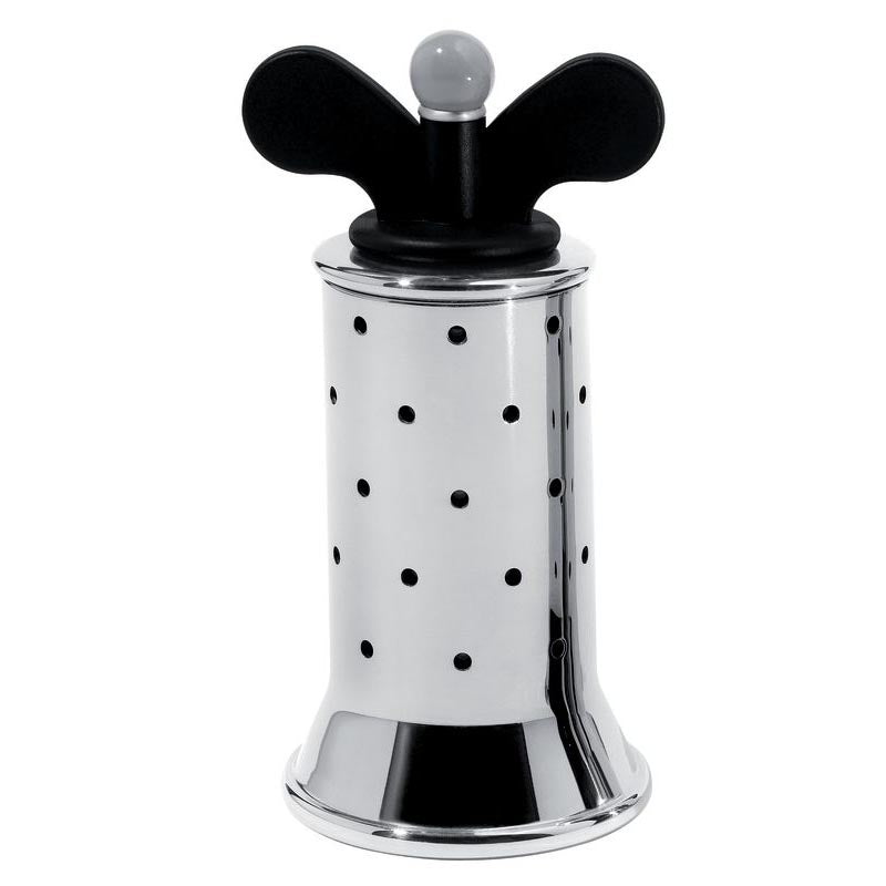 Alessi vleugelmoer, onderdeel voor pepermolen 9098, zwart kunststof