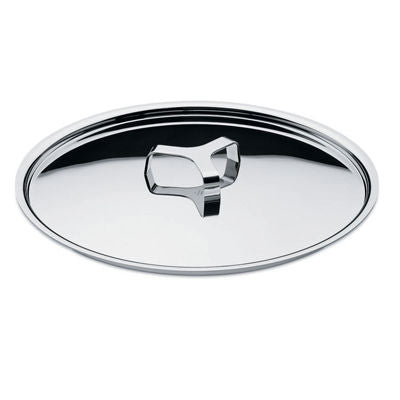 Alessi Pots&Pans pannendeksel in roestvrij staal, diameter 28 cm