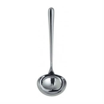 Alessi Caccia soeplepel in zilver, lengte 19 cm