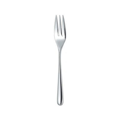 Alessi Caccia vork in zilver, lengte 16,7 cm