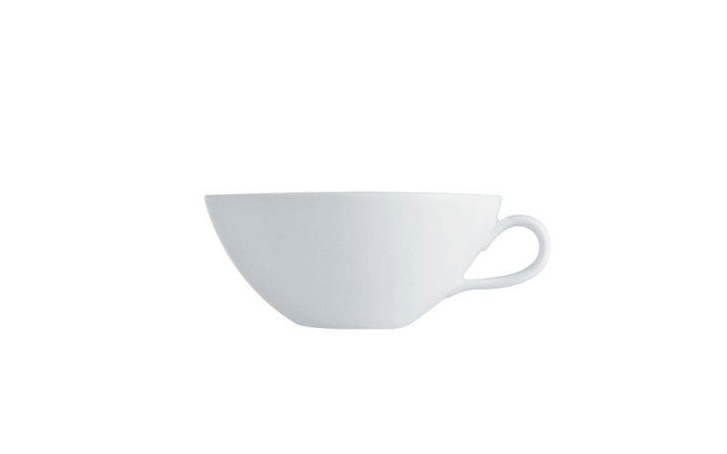 Alessi Mami theekopje van wit porselein, diameter 12 cm
