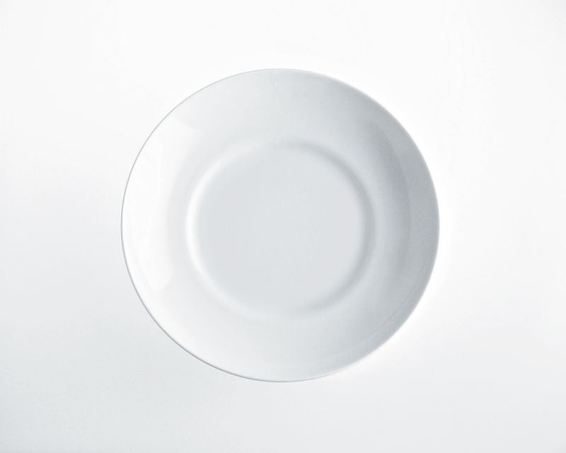 Alessi Mami soepbord, wit porselein, diameter 24 cm