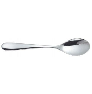 Alessi Nuovo Milano lepel, roestvrij staal, ontwerp Ettore Sottsass
