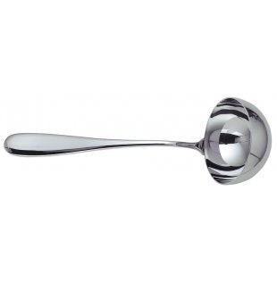 Alessi Nuovo Milano soup ladle, stainless steel, 26 cm, design Ettore Sottsass