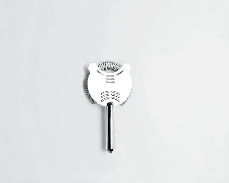 Alessi bar zeef voor wijn en cocktails, RVS, lengte 19,5 cm