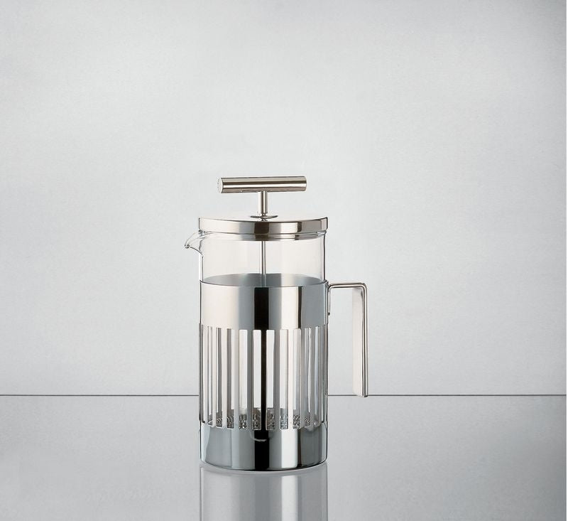 Persfilter koffiemaker Aldo Rossi, glas los vervangbaar, vooraanzicht