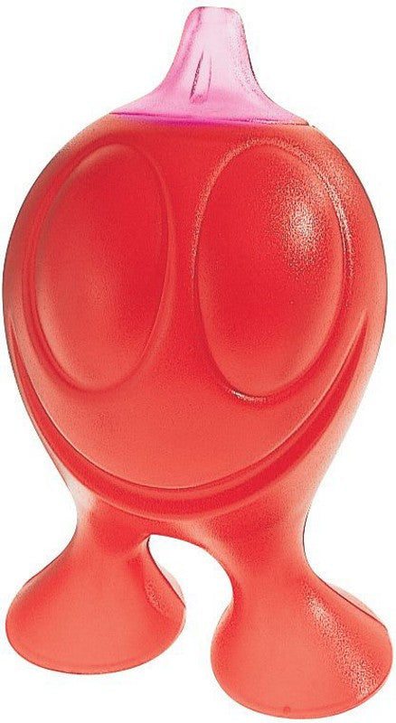 Alessi Gino Zucchino suikerdispenser, rood, met pootjes