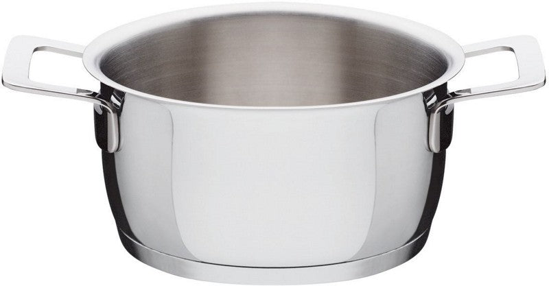 Alessi Pots&Pans kookpan in roestvrij staal, diameter 16 cm