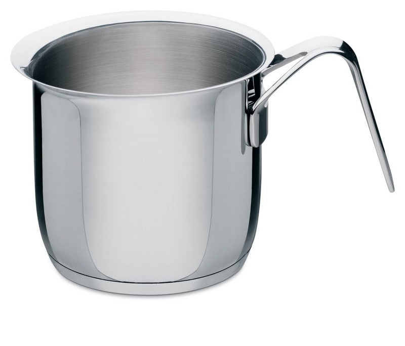 Alessi Pots&Pans melkpannetje, roestvrij staal, diameter 14 cm