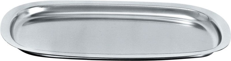 Alessi kleine tray, ovaal dienblad in roestvrij staal