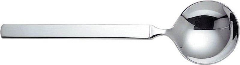Alessi Dry soup ladle in glossy stainless steel, 18 cm