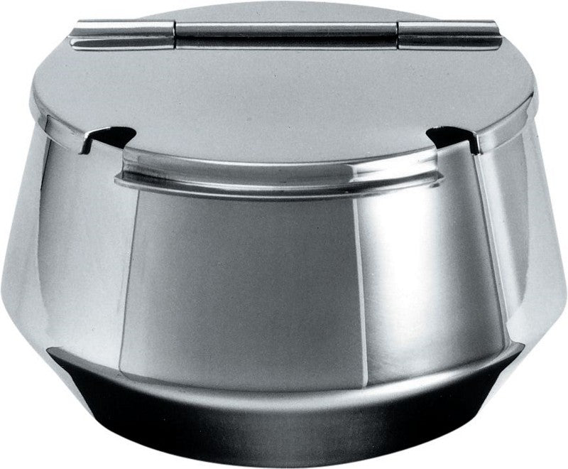 Alessi suikerpot met deksel, rond, in gepolijst roestvrij staal