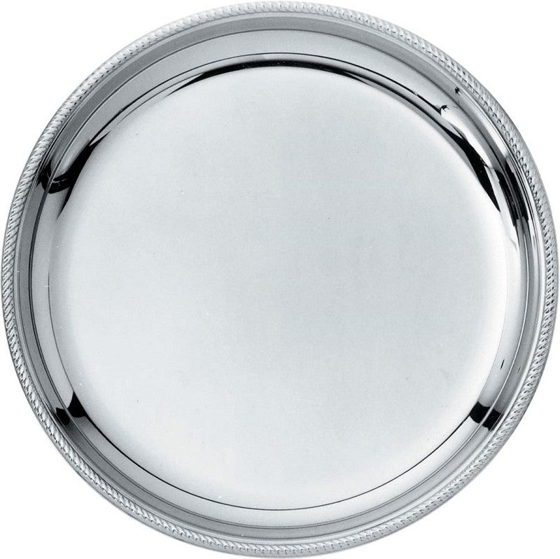 Alessi klein schoteltje met spiegel gepolijste rand, diameter 10 cm
