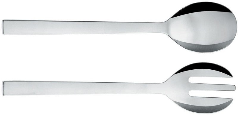 Alessi Santiago salad servers, stainless steel, length 25 cm