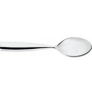 Alessi Dressed koffielepel, roestvrij staal met reliëf aan de achterzijde