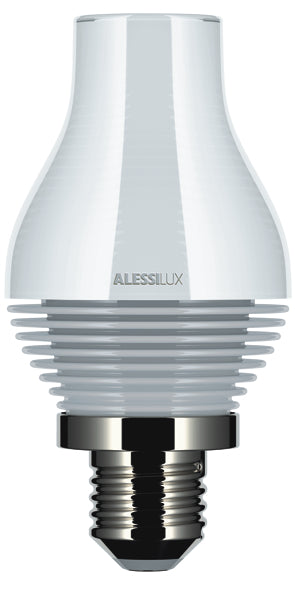 Alessi Paraffina ledlamp, E27-fitting groot, warm wit licht, niet dimbaar