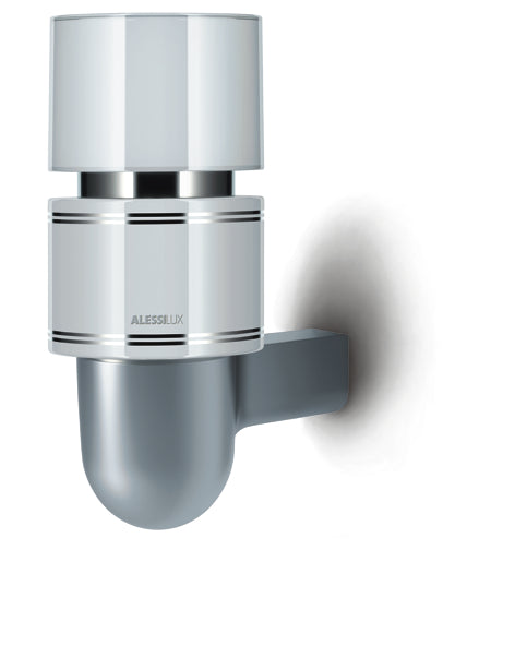Alessi Wall Tam Tam wandlamp, dimbaar met grote fitting, warm wit licht