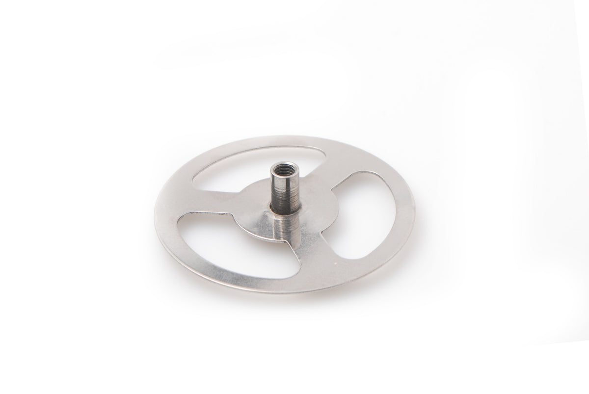 Alessi filterhouder voor cafetiere 9094, los onderdeel in metaal, 3 kops