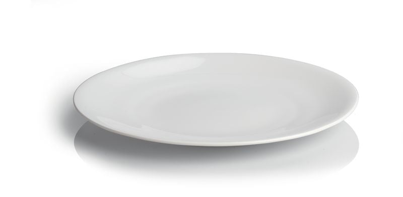 Alessi All-time dinerbord, wit, diameter 27 cm, ontwerp Guido Venturini