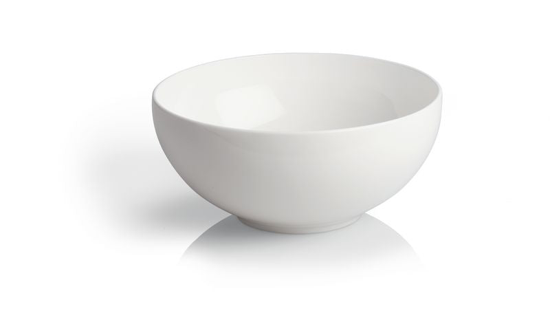 Alessi All-time hoge kom, wit Bone China porselein, diameter 20 cm