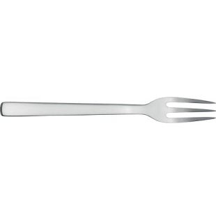 Alessi Ovale visvork, bestek uit de serie, ontwerp Ronan & Erwan Bouroullec, lengte 19 cm