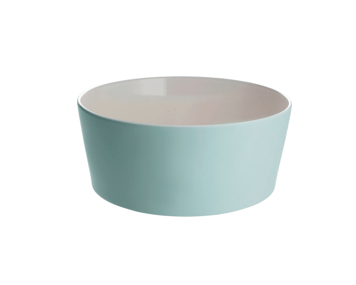Alessi TONALE grote schaal in pale green, ontwerp David Chipperfield