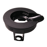 Stelton deksel voor thermoskan, klemdeksel zonder rubber, zwart