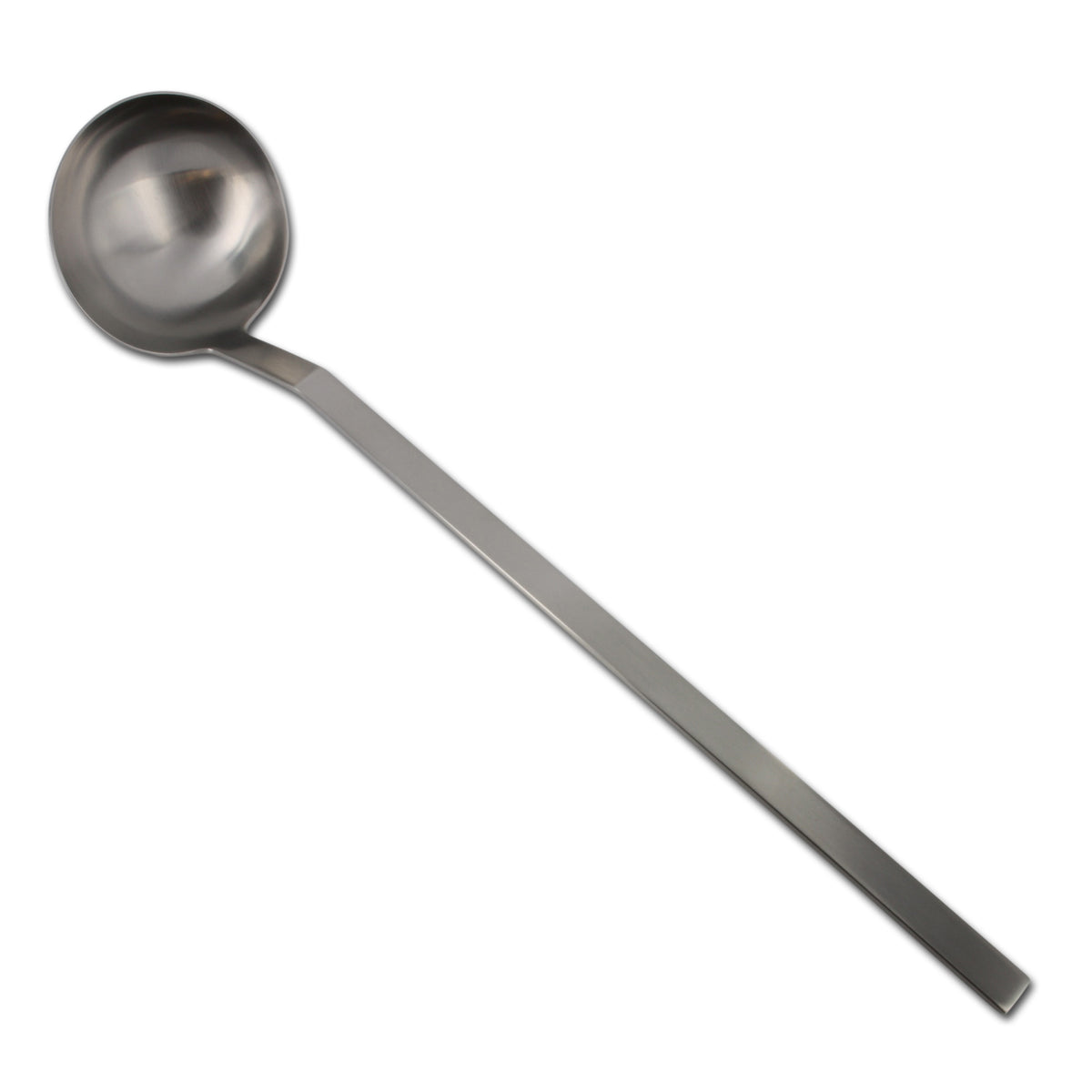Mono A soeplepel van Peter Raacke, roestvrij staal, 35 cm