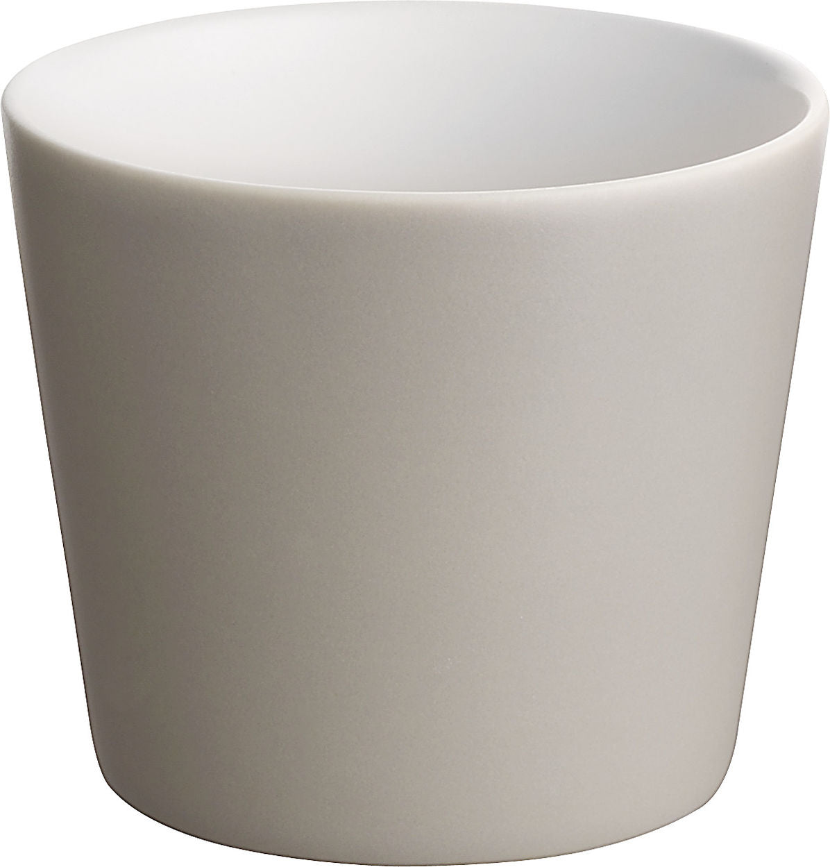 Alessi TONALE hoge mok voor koffie of thee, in grijstinten, David Chipperfield